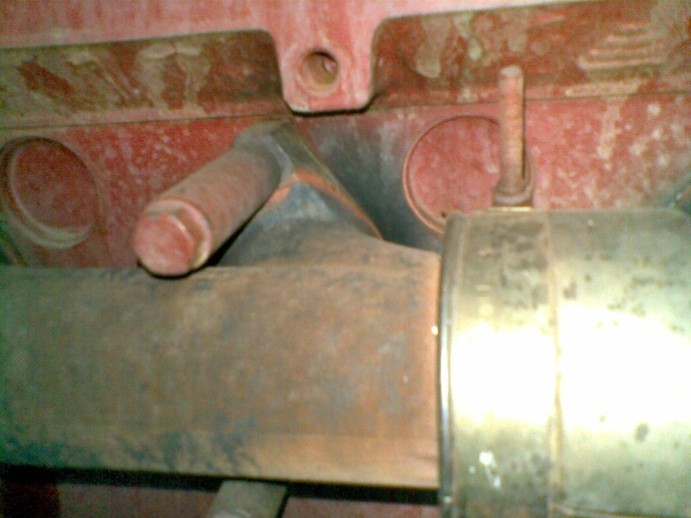 Crack in the manifold
