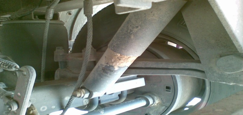 Shock Absorbers Leaking